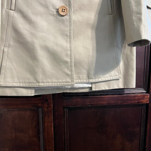 J CREW BONDED COTTON JACKET (PETITE) size 4P -Read It Runs Big - Picture 8 of 14